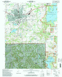 CARBONDALE, IL HISTORICAL MAP GEOPDF 7.5