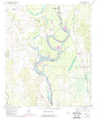 WARSAW, AL HISTORICAL MAP GEOPDF 7.5X7.5