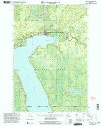 BERGLAND, MI HISTORICAL MAP GEOPDF 7.5X7