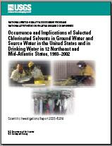 SOLVENTS IN GROUND WATER IN THE US