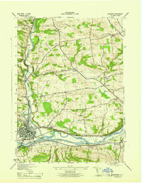 HERKIMER, NY HISTORICAL MAP GEOPDF 7.5X7