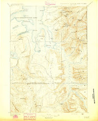 LAKE, WY HISTORICAL MAP GEOPDF 30X30 GRI