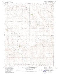 HORSETHIEF DRAW SE, KS HISTORICAL MAP GE