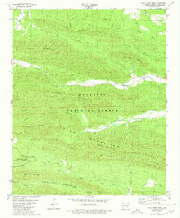 POLK CREEK MOUNTAIN, AR HISTORICAL MAP G