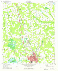 ADEL, GA HISTORICAL MAP GEOPDF 7.5X7.5 G