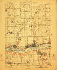 LA SALLE, IL HISTORICAL MAP GEOPDF 15X15