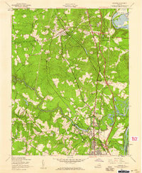 CHESTER, VA HISTORICAL MAP GEOPDF 7.5X7.