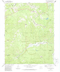 WOLF CREEK PASS, CO HISTORICAL MAP GEOPD