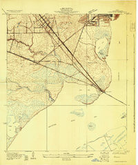 VIRGINIA POINT, TX HISTORICAL MAP GEOPDF