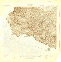 SAN PEDRO HILLS, CA HISTORICAL MAP GEOPD