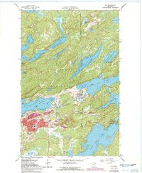 ELY, MN HISTORICAL MAP GEOPDF 7.5X7.5 GR