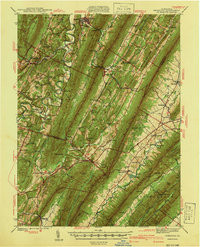 ORBISONIA, PA HISTORICAL MAP GEOPDF 15X1