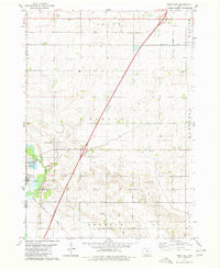 DOWS EAST, IA HISTORICAL MAP GEOPDF 7.5X