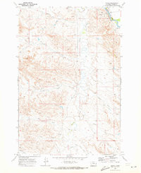 MIZPAH, MT HISTORICAL MAP GEOPDF 7.5X7.5