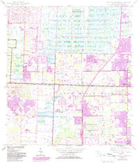 PALM BEACH FARMS, FL HISTORICAL MAP GEOP