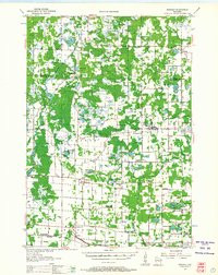ROSHOLT, WI HISTORICAL MAP GEOPDF 15X15