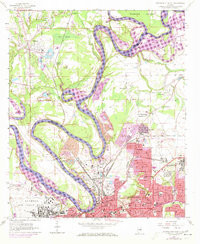 MONTGOMERY NORTH, AL HISTORICAL MAP GEOP