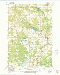 MATTOON, WI HISTORICAL MAP GEOPDF 7.5X7.