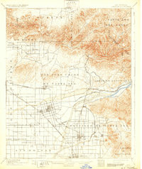 ANAHEIM, CA HISTORICAL MAP GEOPDF 15X15