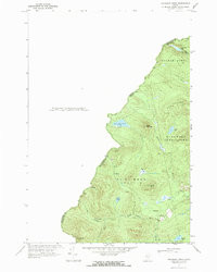 BOUNDARY POND, ME HISTORICAL MAP GEOPDF