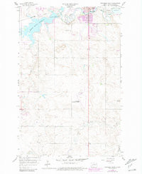 DICKINSON SOUTH, ND HISTORICAL MAP GEOPD