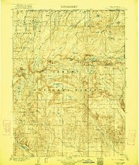 GILBERT PEAK, UT-WY HISTORICAL MAP GEOPD