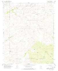 DUGAS, AZ HISTORICAL MAP GEOPDF 7.5X7.5