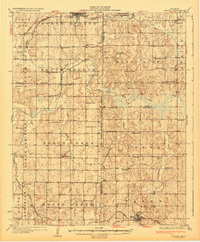 STROUD, OK HISTORICAL MAP GEOPDF 15X15 G