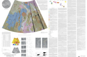 GEOLOGIC MAP PANDROSOS DORSA QUAD VENUS