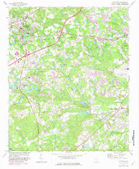 LEXINGTON, SC HISTORICAL MAP GEOPDF 7.5X