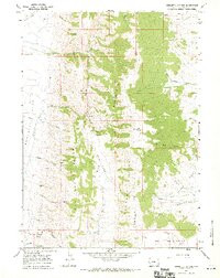 SUBLETTE CANYON, WY HISTORICAL MAP GEOPD
