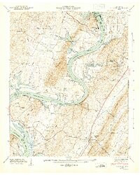 DECATUR, TN HISTORICAL MAP GEOPDF 7.5X7.
