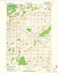 GREENVILLE, WI HISTORICAL MAP GEOPDF 7.5