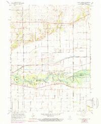 ILLIANA HEIGHTS, IL-IN HISTORICAL MAP GE