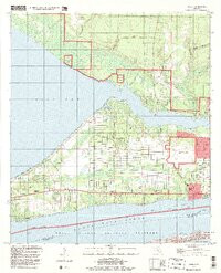 HOLLEY, FL HISTORICAL MAP GEOPDF 7.5X7.5