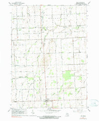 PECK, MI HISTORICAL MAP GEOPDF 7.5X7.5 G