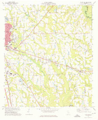 TIFTON EAST, GA HISTORICAL MAP GEOPDF 7.