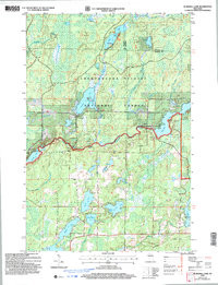 BLAISDELL LAKE, WI HISTORICAL MAP GEOPDF