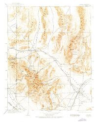 LAS VEGAS W, NV-CA HISTORICAL MAP GEOPDF