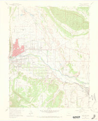 CANON CITY, CO HISTORICAL MAP GEOPDF 7.5