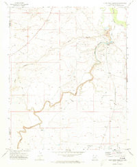 CLEAR CREEK RESERVOIR, AZ HISTORICAL MAP