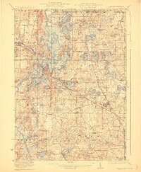 GRAYSLAKE, IL-WI HISTORICAL MAP GEOPDF 1