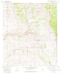 CHERRY SPRING PEAK, AZ HISTORICAL MAP GE