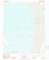OWENS LAKE, CA HISTORICAL MAP GEOPDF 7.5