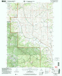 PECK MOUNTAIN, ID HISTORICAL MAP GEOPDF