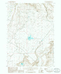 MORROW RESERVOIR, ID HISTORICAL MAP GEOP