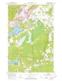 GILBERT, MN HISTORICAL MAP GEOPDF 7.5X7.