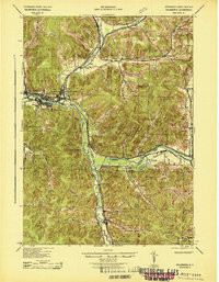 SALAMANCA, NY HISTORICAL MAP GEOPDF 15X1
