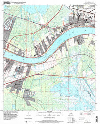 LULING, LA HISTORICAL MAP GEOPDF 7.5X7.5