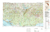 TALLAHASSEE, FL-GA-AL HISTORICAL MAP GEO